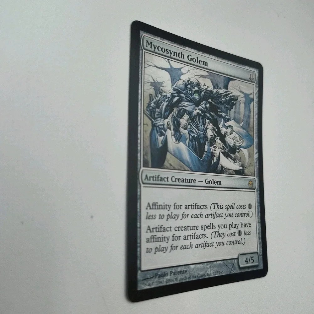 MTG Mycosynth Golem #137‎ Fifth Dawn 2004 MAGIC THE GATHERING📸SEE📸